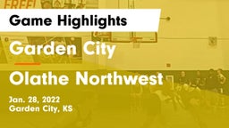 Garden City  vs Olathe Northwest  Game Highlights - Jan. 28, 2022