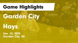 Garden City  vs Hays  Game Highlights - Jan. 13, 2023