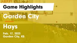 Garden City  vs Hays  Game Highlights - Feb. 17, 2023