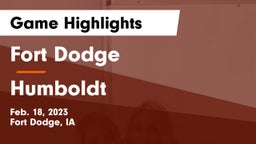 Fort Dodge  vs Humboldt  Game Highlights - Feb. 18, 2023
