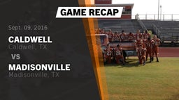 Recap: Caldwell  vs. Madisonville  2016