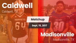 Matchup: Caldwell  vs. Madisonville  2017
