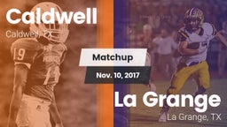 Matchup: Caldwell  vs. La Grange  2017