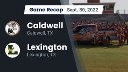 Recap: Caldwell  vs. Lexington  2022