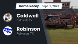 Recap: Caldwell  vs. Robinson  2023