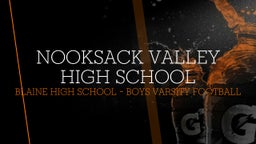 Blaine football highlights Nooksack Valley High School