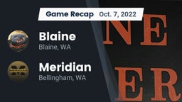 Recap: Blaine  vs. Meridian  2022