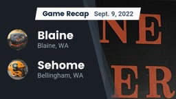 Recap: Blaine  vs. Sehome  2022