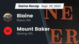 Recap: Blaine  vs. Mount Baker  2023