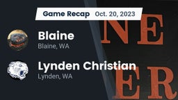 Recap: Blaine  vs. Lynden Christian  2023