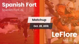 Matchup: Spanish Fort High vs. LeFlore  2016