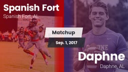 Matchup: Spanish Fort High vs. Daphne  2017