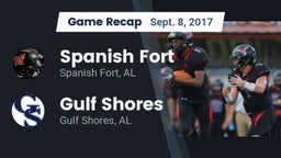 Recap: Spanish Fort  vs. Gulf Shores  2017
