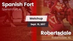 Matchup: Spanish Fort High vs. Robertsdale  2017