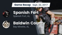 Recap: Spanish Fort  vs. Baldwin County  2017