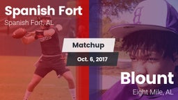 Matchup: Spanish Fort High vs. Blount  2017