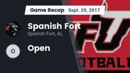 Recap: Spanish Fort  vs. Open 2017