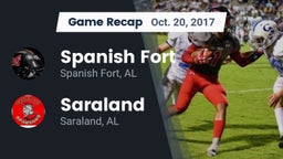 Recap: Spanish Fort  vs. Saraland  2017