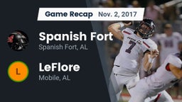 Recap: Spanish Fort  vs. LeFlore  2017