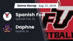Recap: Spanish Fort  vs. Daphne  2018
