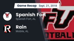 Recap: Spanish Fort  vs. Rain  2018