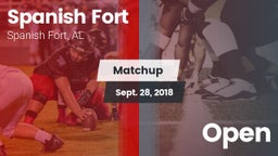 Matchup: Spanish Fort High vs. Open 2018