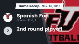 Recap: Spanish Fort  vs. 2nd round playoff 2018