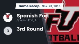 Recap: Spanish Fort  vs. 3rd Round 2018