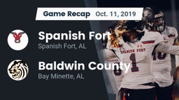 Recap: Spanish Fort  vs. Baldwin County  2019