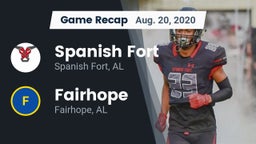 Recap: Spanish Fort  vs. Fairhope  2020