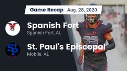 Recap: Spanish Fort  vs. St. Paul's Episcopal  2020
