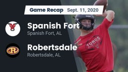 Recap: Spanish Fort  vs. Robertsdale  2020