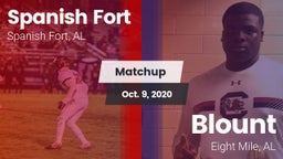 Matchup: Spanish Fort High vs. Blount  2020