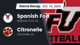 Recap: Spanish Fort  vs. Citronelle  2020