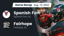 Recap: Spanish Fort  vs. Fairhope  2022