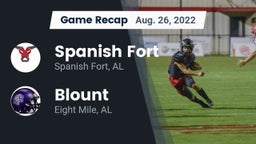 Recap: Spanish Fort  vs. Blount  2022