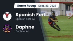 Recap: Spanish Fort  vs. Daphne  2022