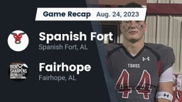 Recap: Spanish Fort  vs. Fairhope  2023