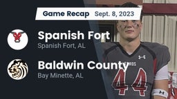 Recap: Spanish Fort  vs. Baldwin County  2023
