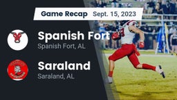 Recap: Spanish Fort  vs. Saraland  2023