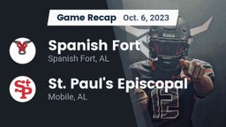 Recap: Spanish Fort  vs. St. Paul's Episcopal  2023