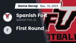Recap: Spanish Fort  vs. First Round 2023