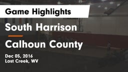 South Harrison  vs Calhoun County Game Highlights - Dec 05, 2016