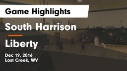 South Harrison  vs Liberty  Game Highlights - Dec 19, 2016