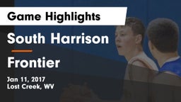 South Harrison  vs Frontier  Game Highlights - Jan 11, 2017