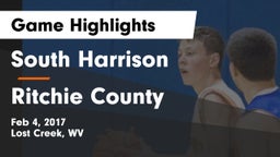 South Harrison  vs Ritchie County Game Highlights - Feb 4, 2017