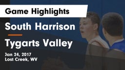 South Harrison  vs Tygarts Valley Game Highlights - Jan 24, 2017