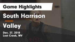 South Harrison  vs Valley  Game Highlights - Dec. 27, 2018