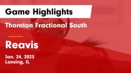 Thornton Fractional South  vs Reavis  Game Highlights - Jan. 24, 2023