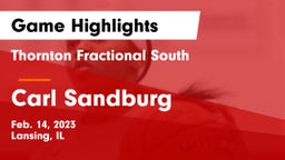 Thornton Fractional South  vs Carl Sandburg  Game Highlights - Feb. 14, 2023